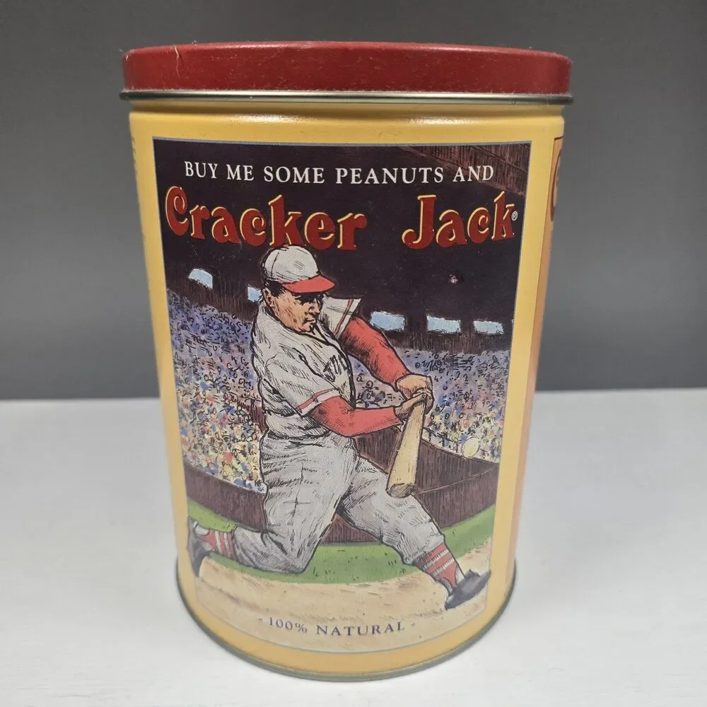 Vintage 1991 Cracker Jack Limited Edition Collector's Tin Second 2nd in Series